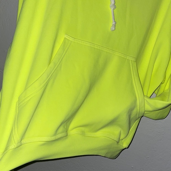 Free People FP Movement Final Call oversized Hoodie Sour Citrus SIZE S NWT - Picture 9 of 9